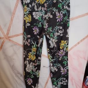 Floral H & M capris!